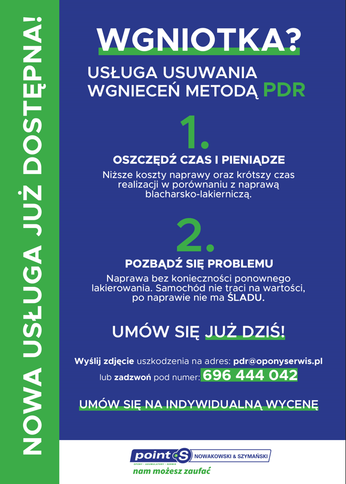 Usuwanie wgniecen krakow