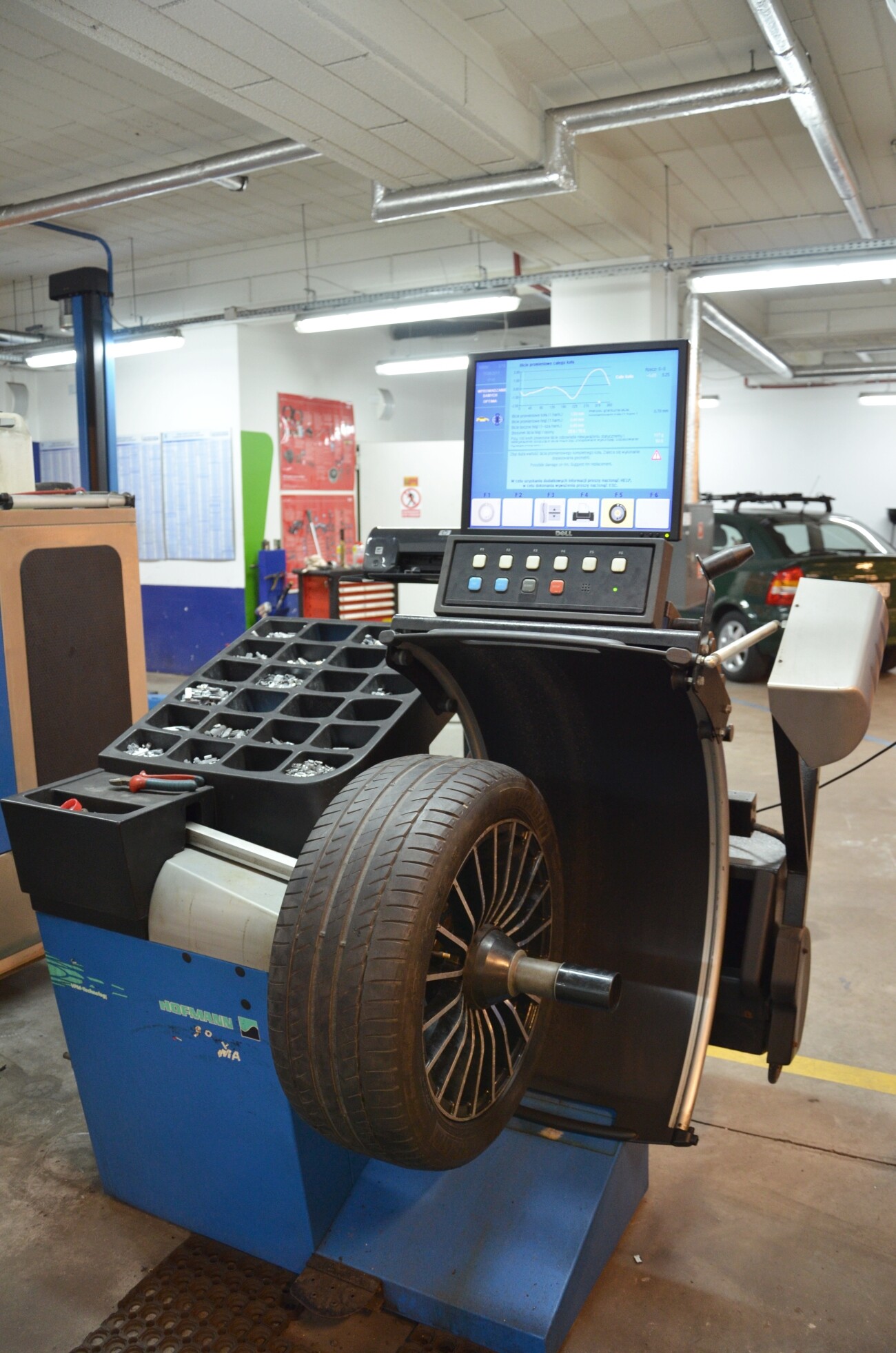 Wyważarka Hoffman Optima - widok ogólny